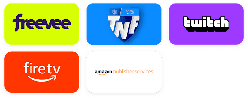 Ads run on and off Amazon properties