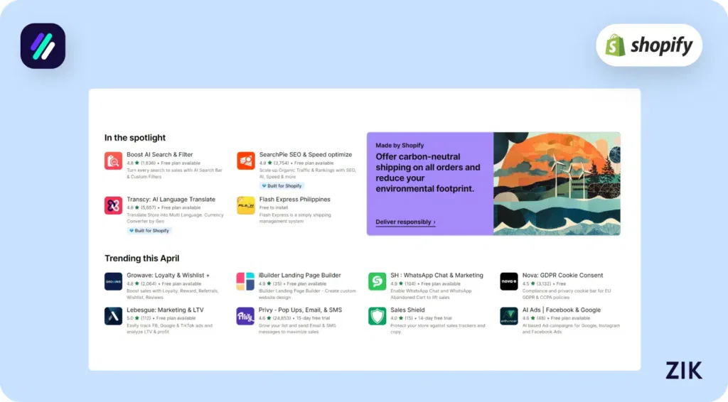 App or Theme Development