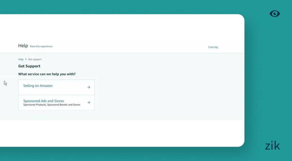 Choose the option that'll best address your issue