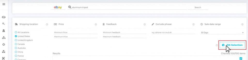Gather required stats for your listing