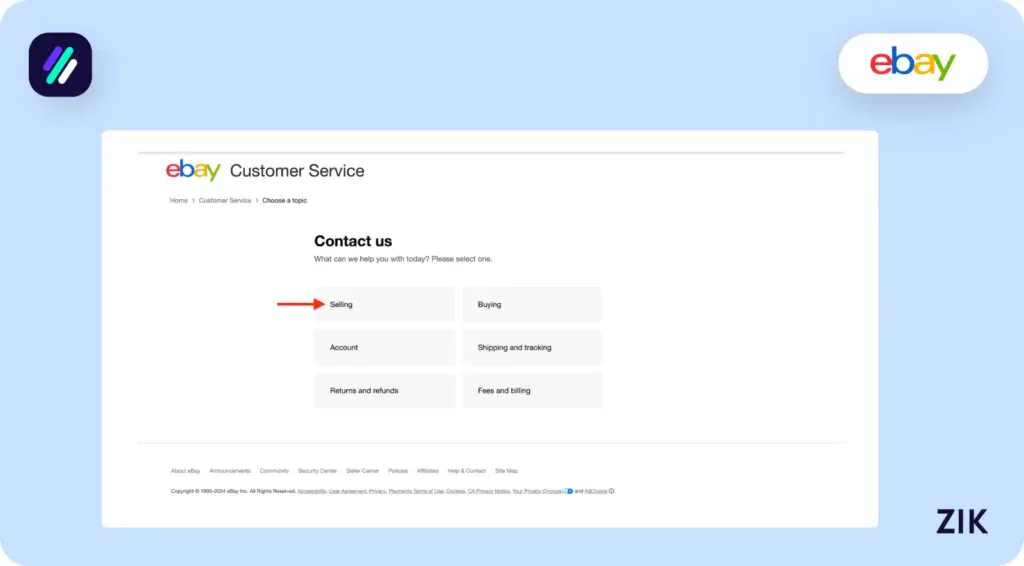 Identify your eBay account type