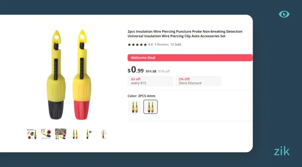Insulation Piercing Probes Clips another supplier