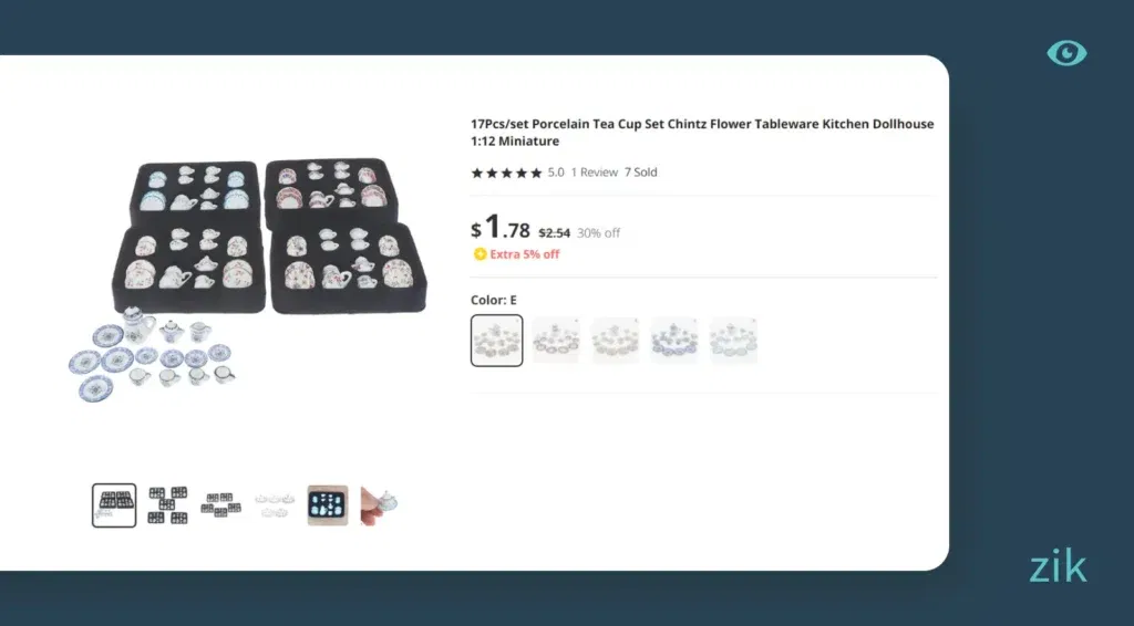 Miniature Porcelain Tea Cup Set aliexpress