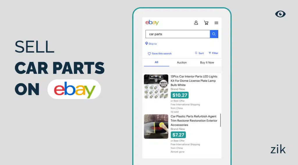 Selling Car Parts on eBay: The Ultimate Guide