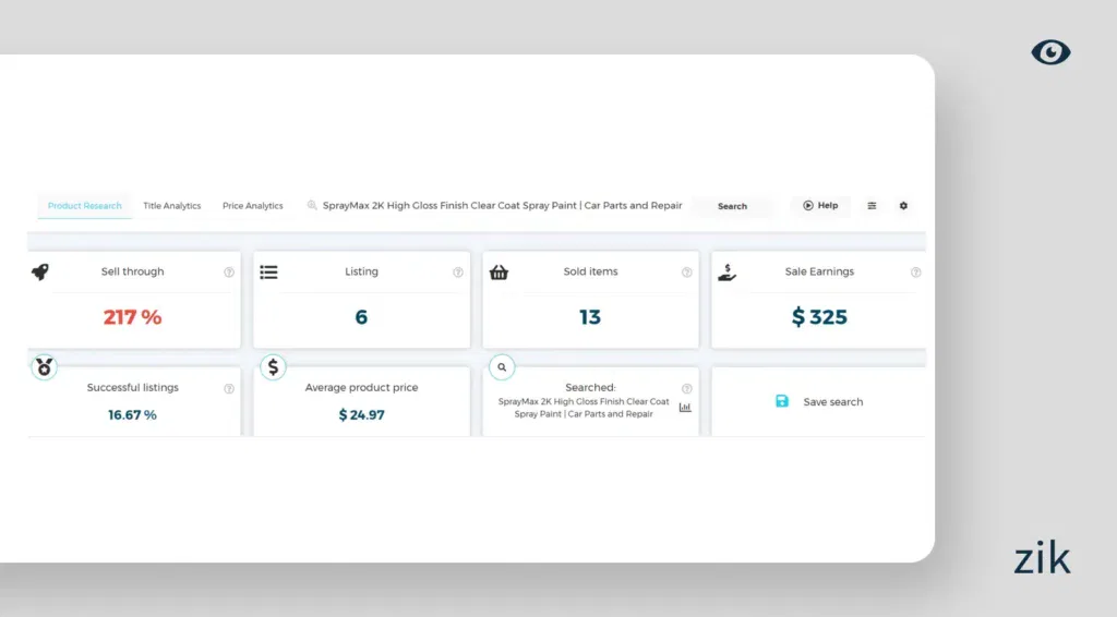 SprayMax 2K High Gloss Finish Clear Coat Spray Paint Zik Analytics Research Tool