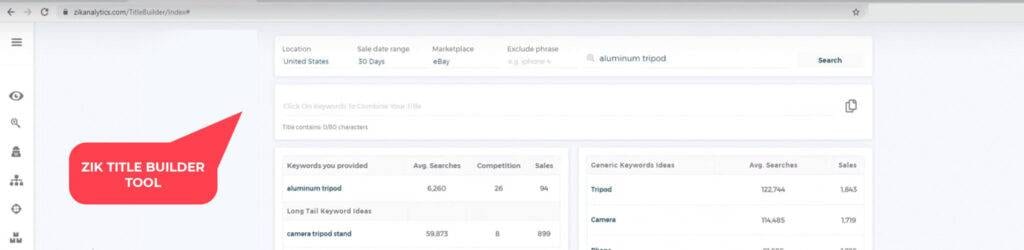 Step-By-Step guide on how to use the Title Builder tool to optimize your listings