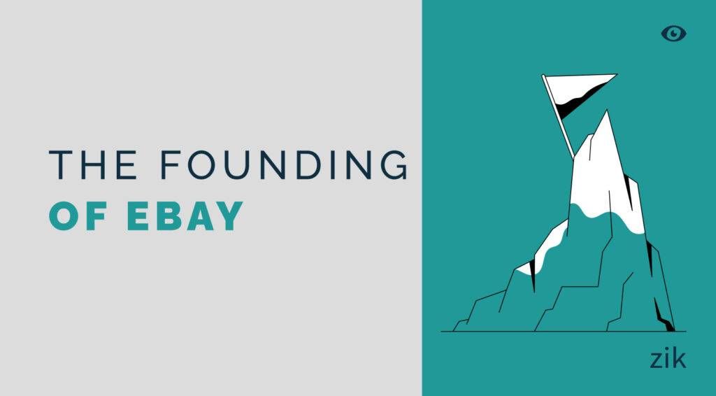 The Founding of eBay : What does the e in eBay stand for?