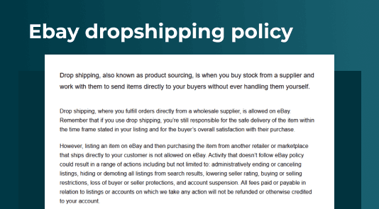 eBay’s Dropshipping Policy Guidelines