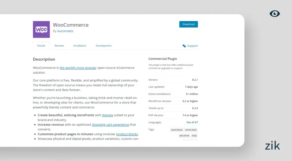 ecommerce plugin for WordPress