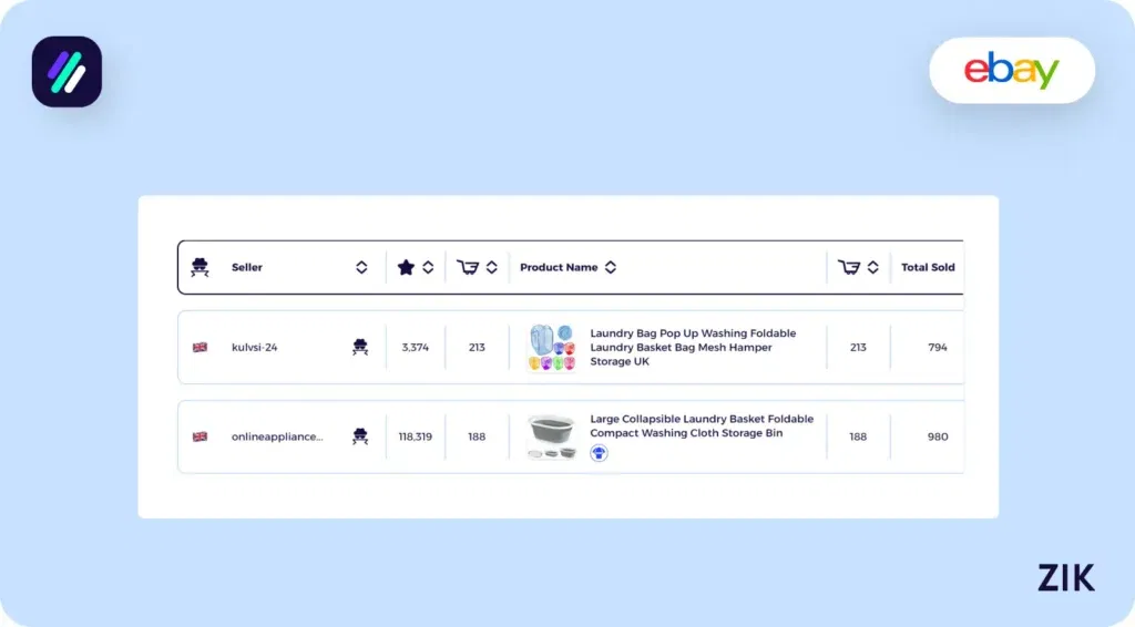 Foldable Laundry Basket listing