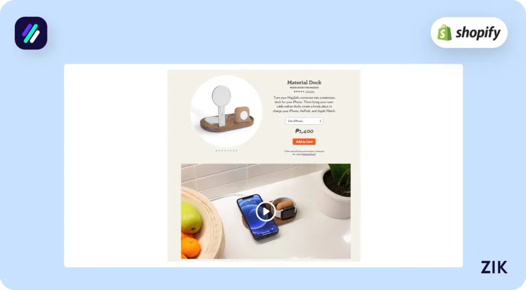 Giving customers a feel for your product