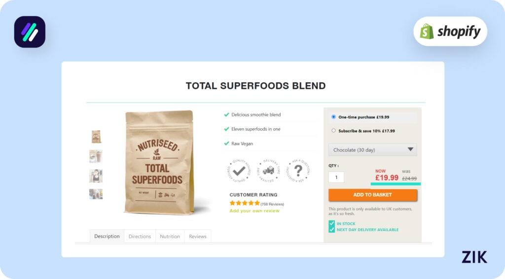 Set the Product Price