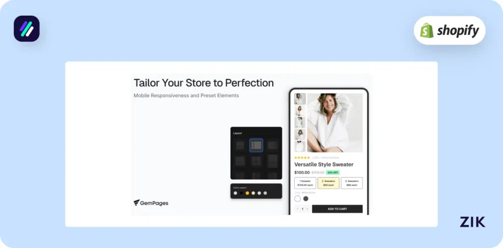 Shopify Page Builder Apps GemPages