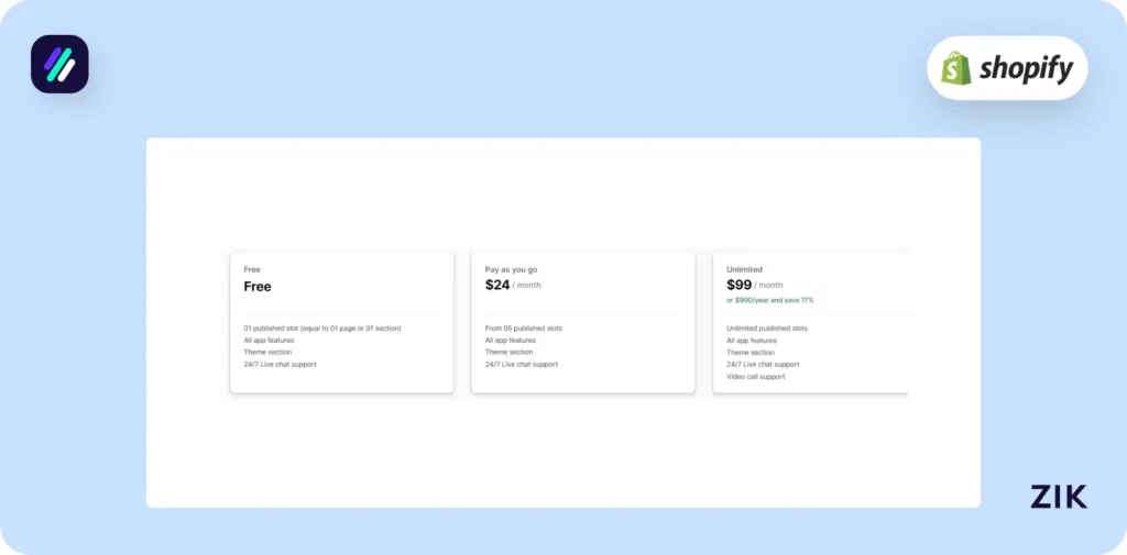 Shopify Page Builder Apps PageFly Landing Page Builder price