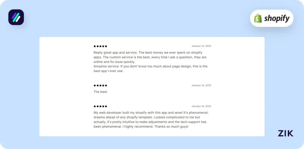 Shopify Page Builder Apps PageFly Landing Page Builder reviews