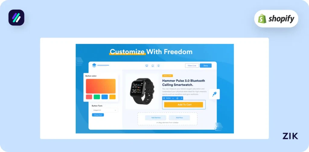 Shopify Page Builder Apps Zeno AI