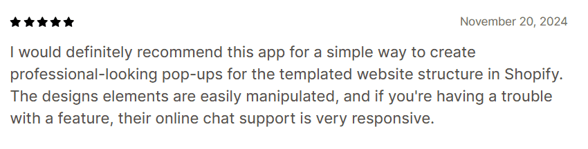 Shopify Pop-Up Apps POWR email popup reviews
