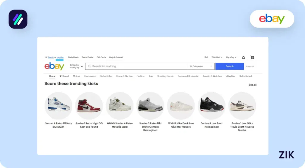 Sign Up for an eBay Account