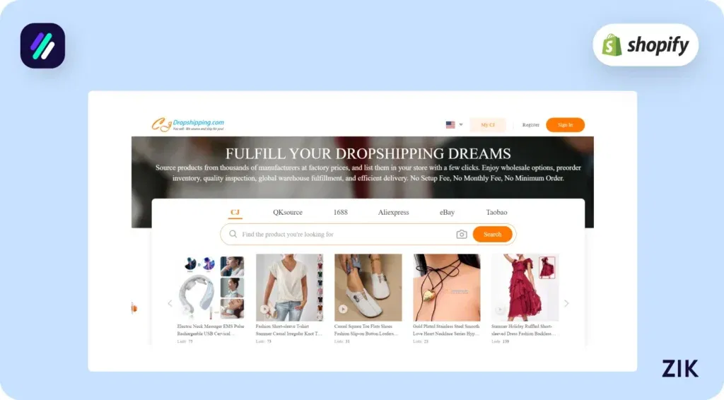 What is CJ Dropshipping?