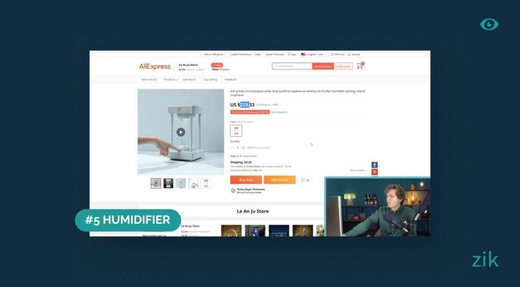 anti gravity humidifier tiktok