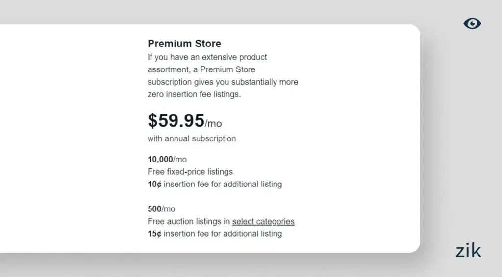 eBay Premium Store