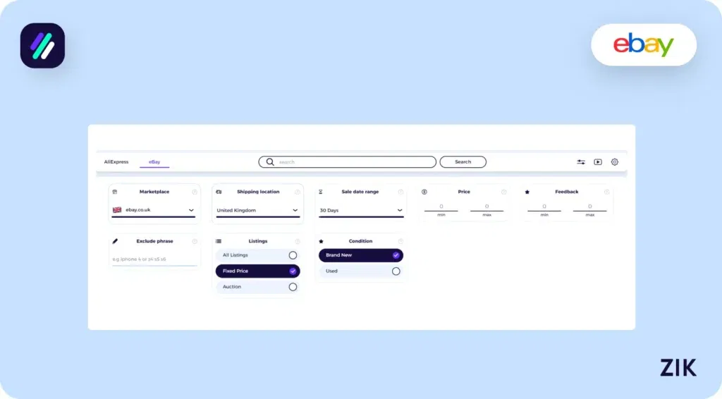 tips on finding selling products in the UK