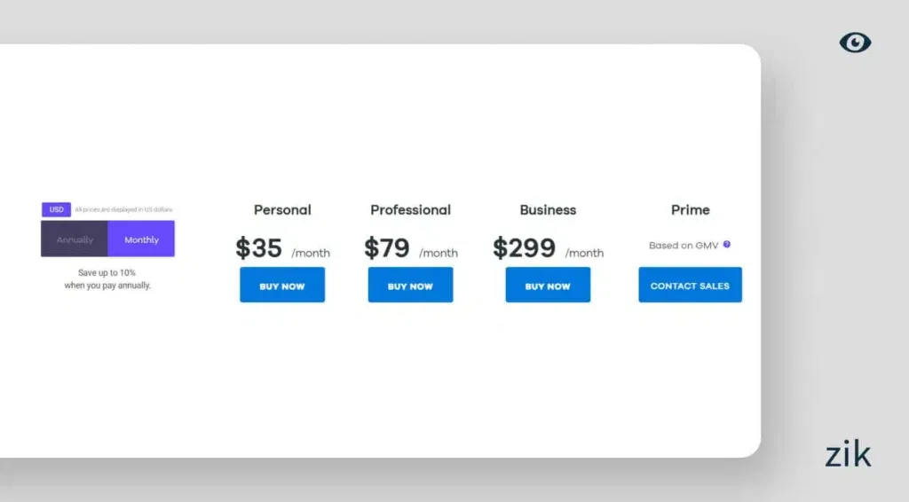 Volusion vs Shopify Pricing