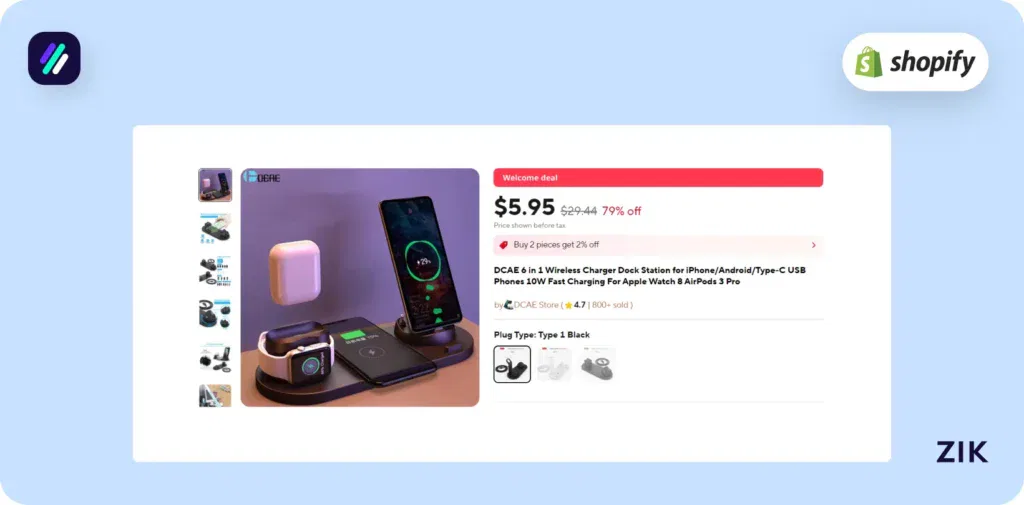 wireless stand ali express supplier