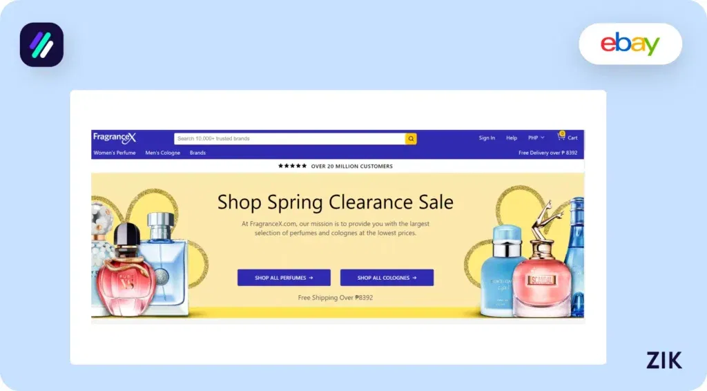 Fragance X luxury dropshipping suppliers