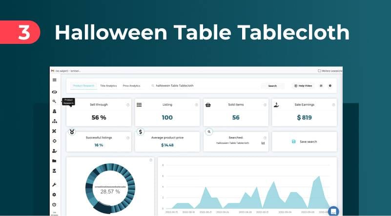 Halloween Table Cloth