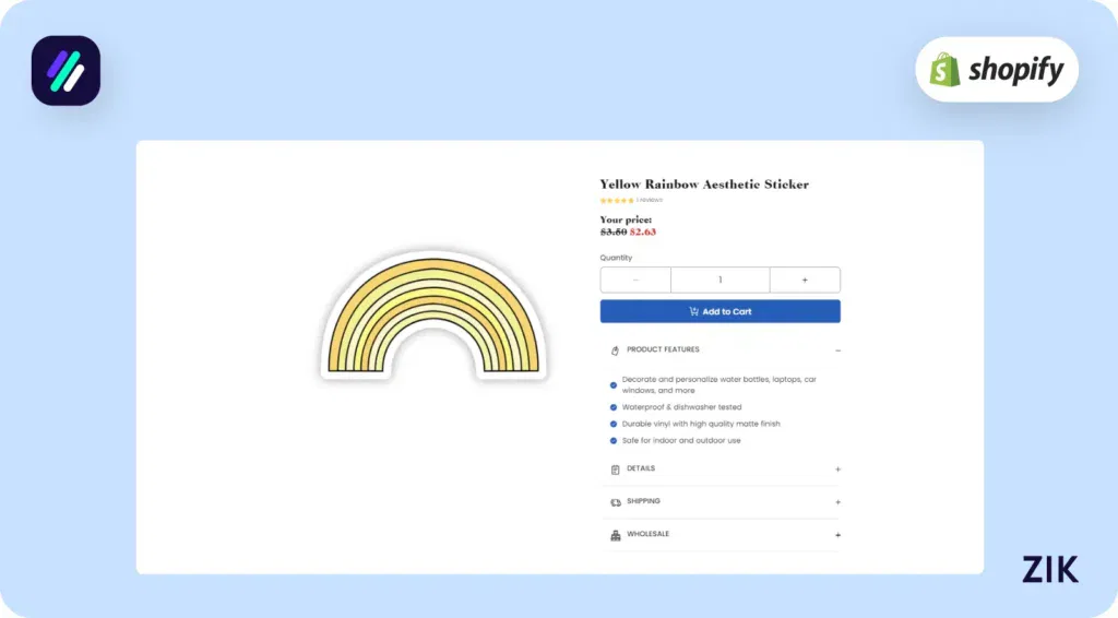 Rainbow Sticker