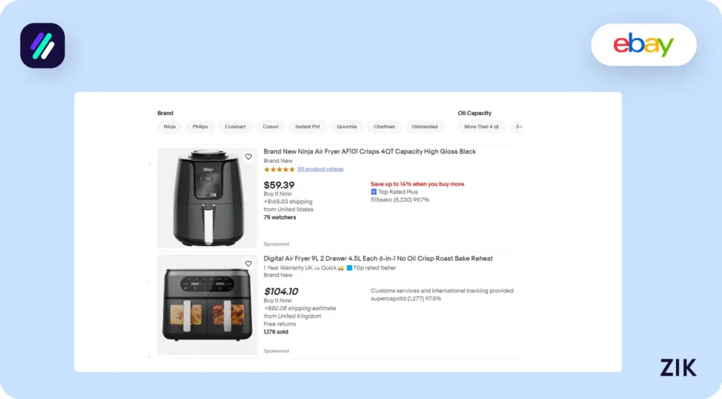 Reduced Search Exposure