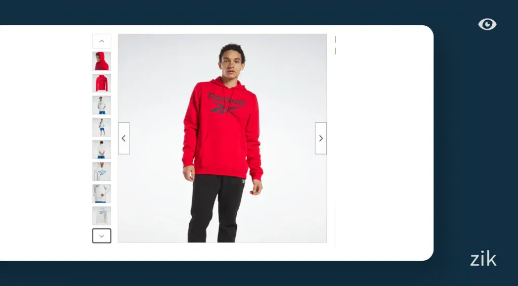 Upload photos for the product