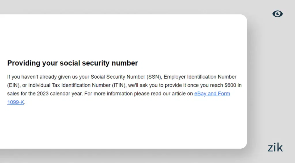 Why Does eBay Require a Social Security Number for Selling?
