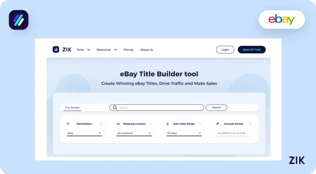 Zik Analytics Title Builder