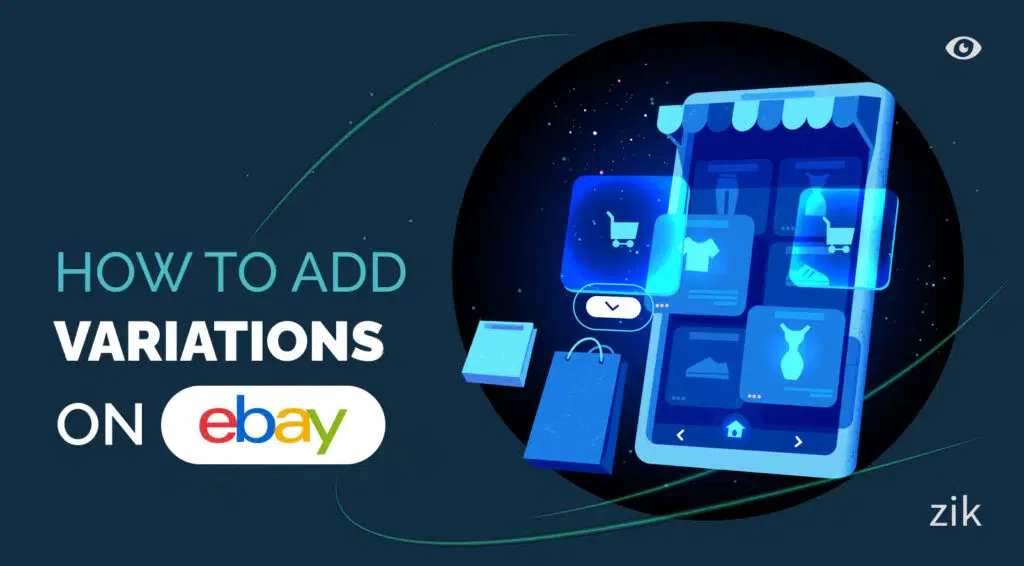 how to add variations on ebay