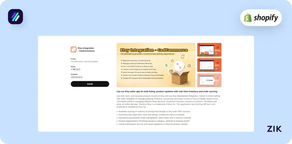 Etsy Integration – CedCommerce