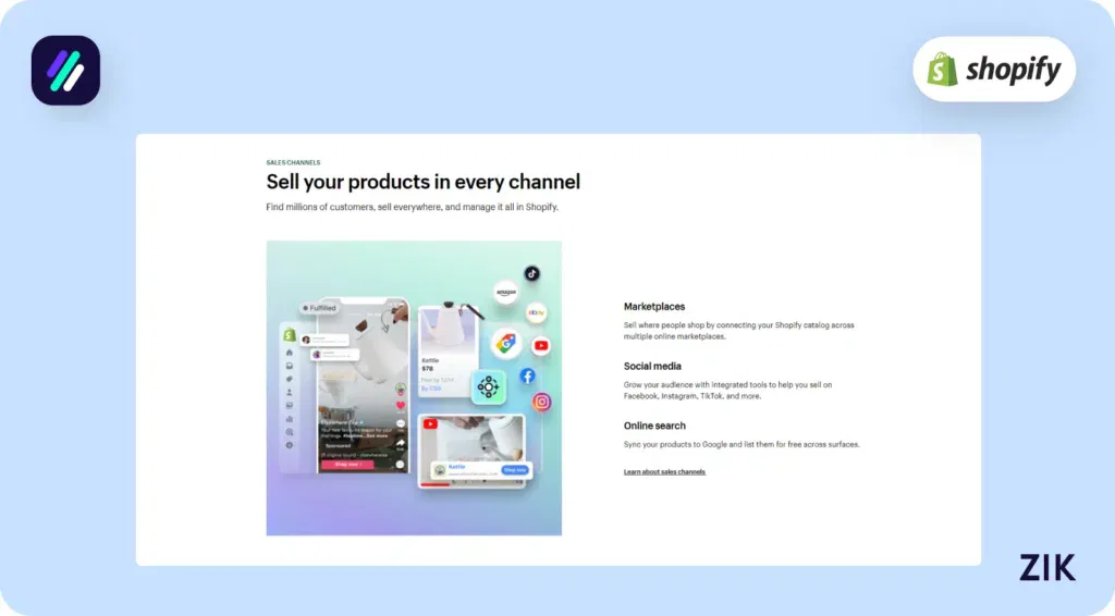 Sell Products