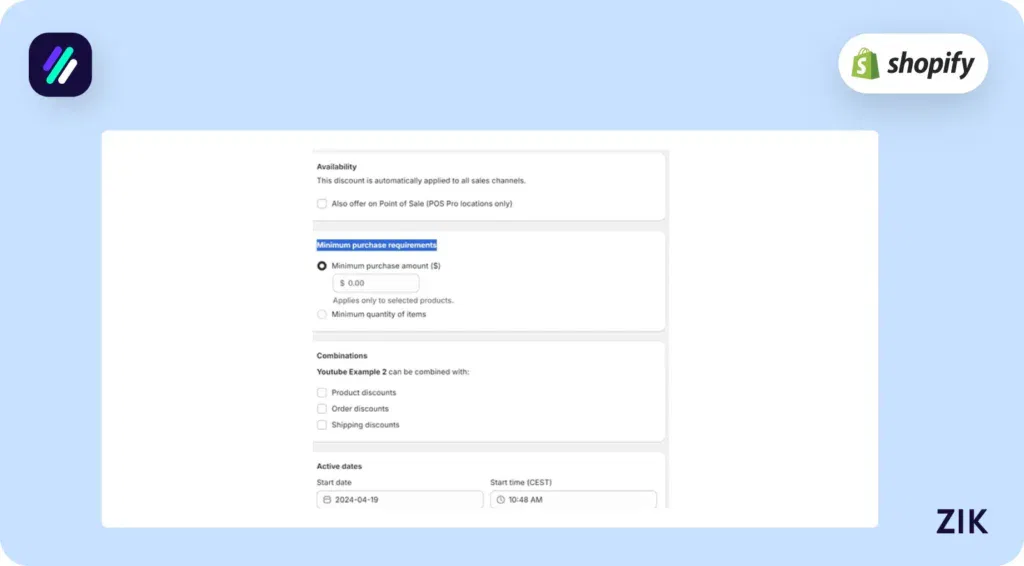 Set Up Automatic Discounts