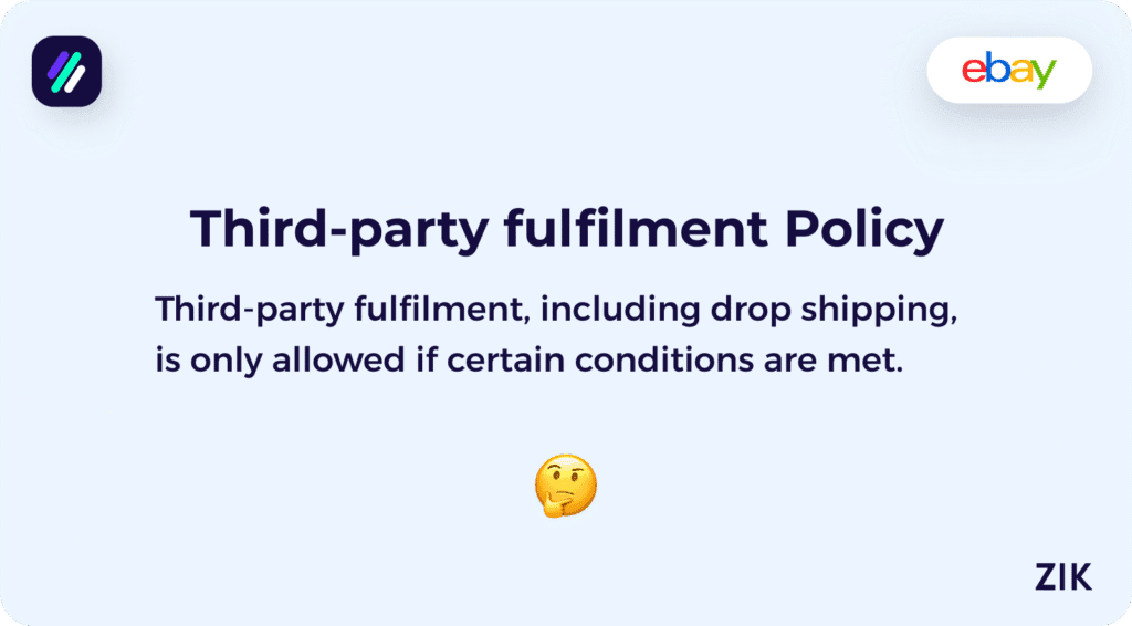 Third-Party Fulfillment Policy
