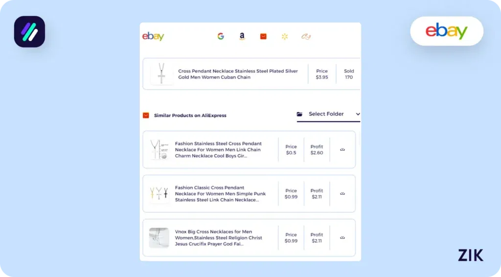 Using ZIK Analytics, you can find suppliers