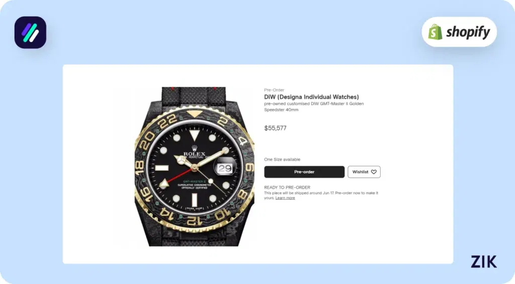 What is a Pre Order?