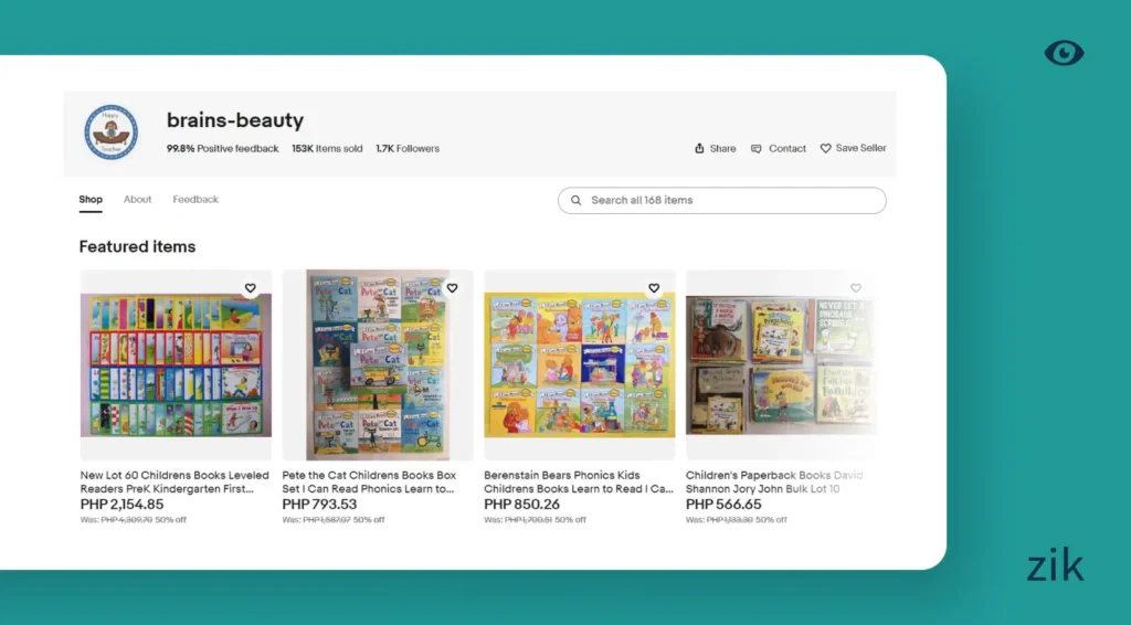 children's book seller