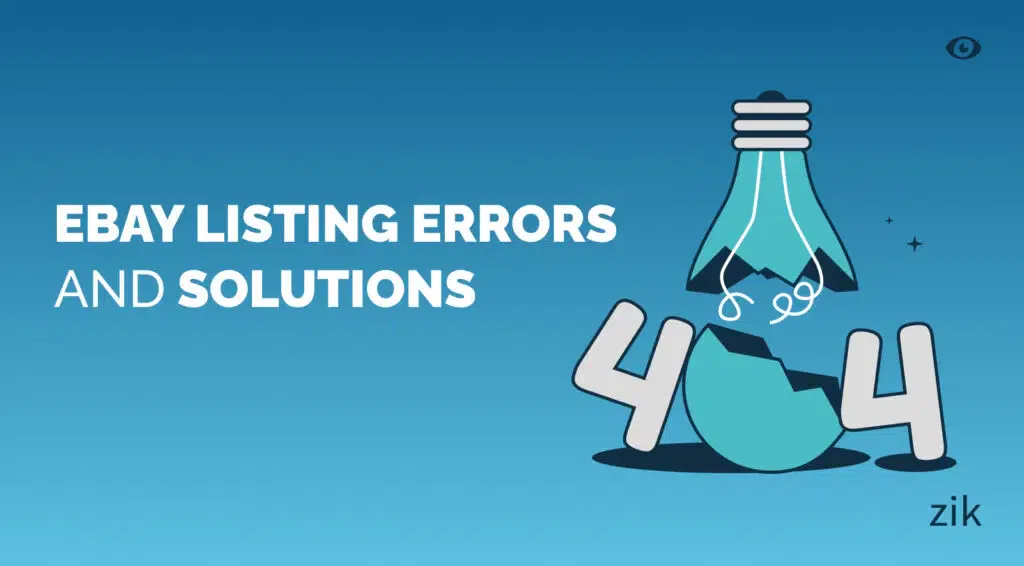 ebay listing errors