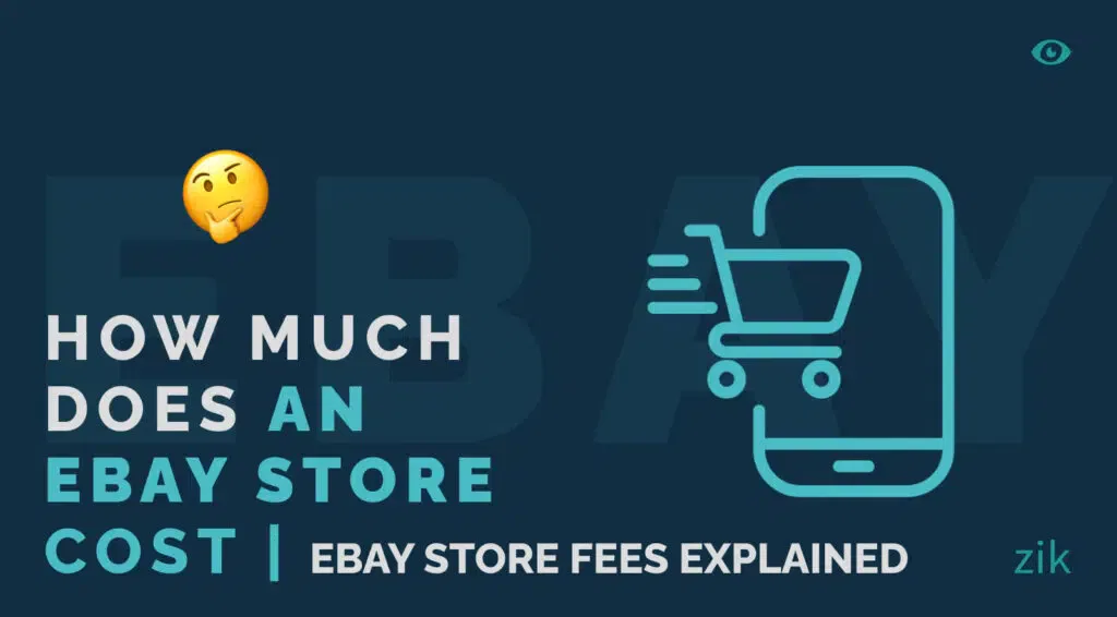 how much is an ebay store