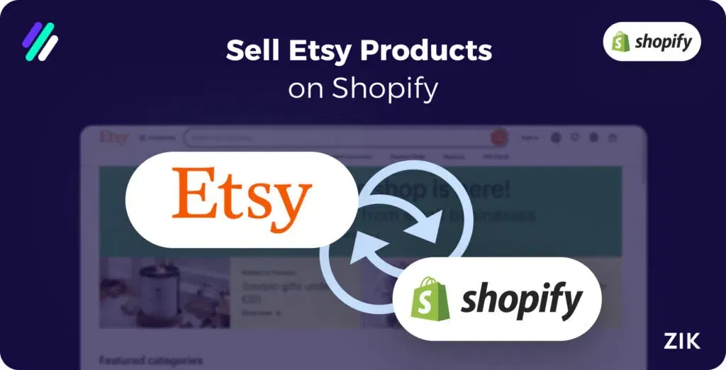 how to sell etsy products on shopify