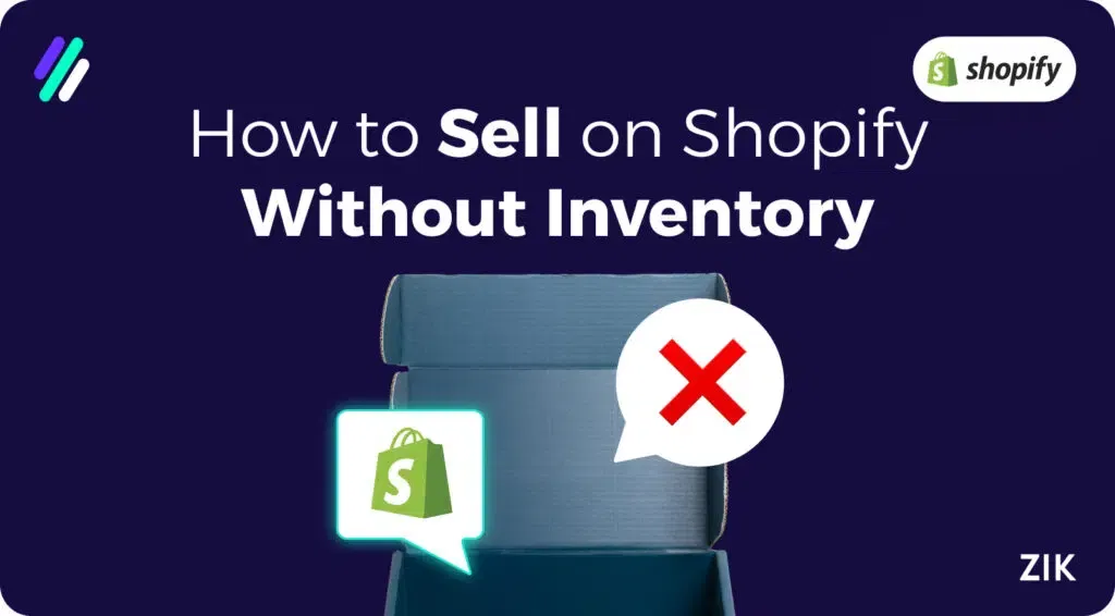 how to sell on shopify without inventory
