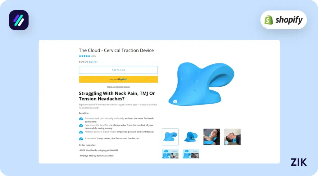 originally sold for $99.99 but is currently on sale for $49.97