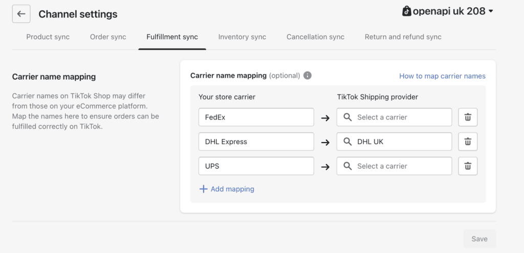 API for product tracking and notifications