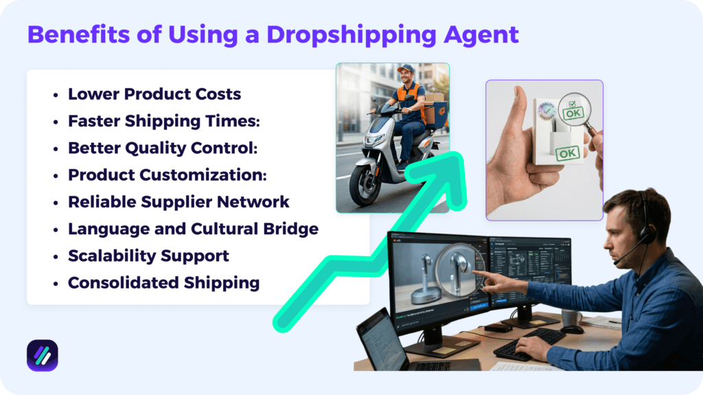 Benefits of Using a Dropshipping Agent